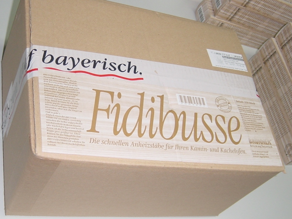 Fidibusse - 350 Anzündhilfen